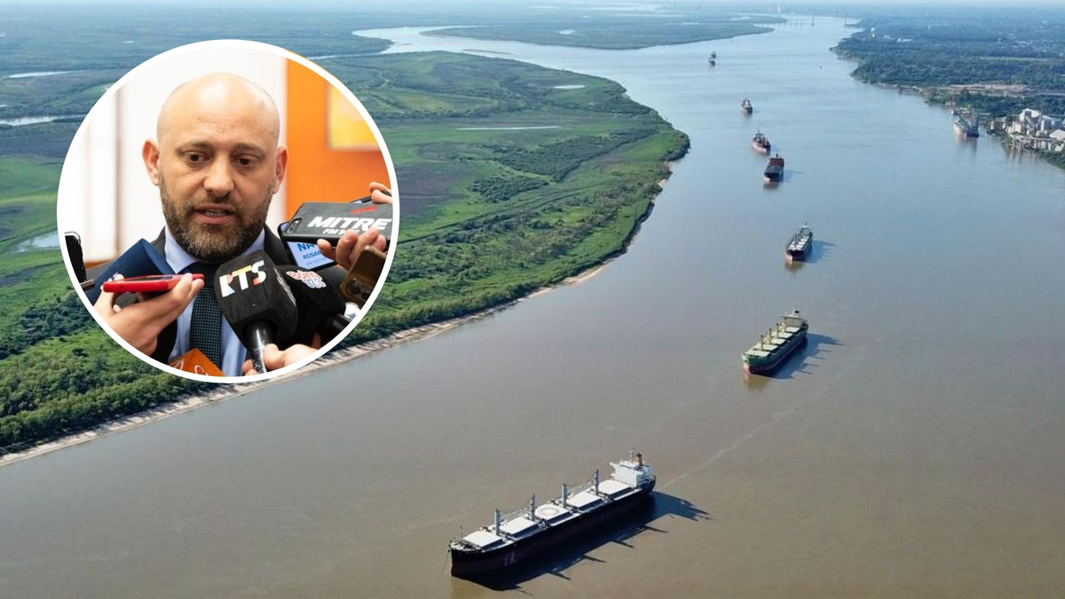 Gustavo Puccini fijó postura de la Provincia en relación con la Vía Navegable Troncal. Gustavo Puccini fijó postura de la Provincia en relación con la Vía Navegable Troncal.