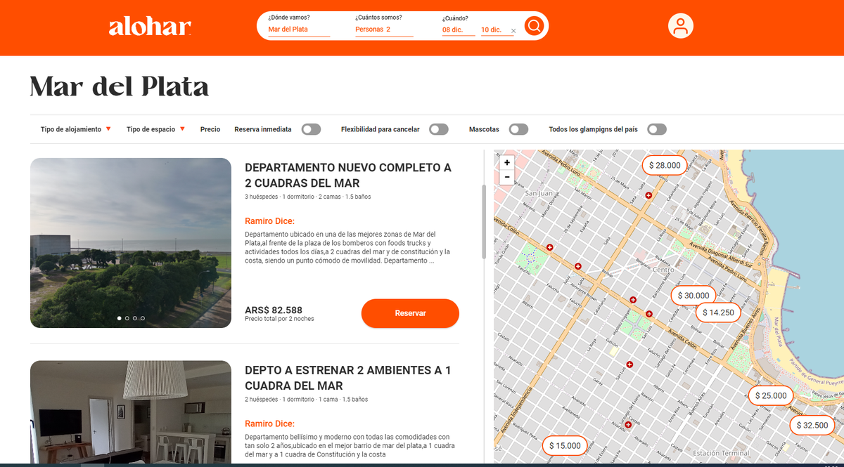 Furor por Alohar, la plataforma de alquileres en cuotas y pesos. Furor por Alohar, la plataforma de alquileres en cuotas y pesos.