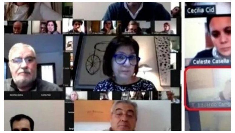 Blooper: un intendente se durmió en plena videollamada con Patricia Bullrich