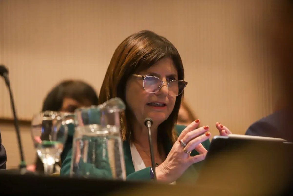 Patricia Bullrich habló de tranquilidad mientras ATE repudiaba su visita.