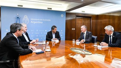 Sergio Massa juega en Entre Ríos ante la 'amenaza Frigerio'