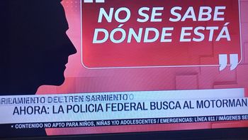 Hallaron al conductor que descarriló el Sarmiento en su casa, a 6 horas del siniestro