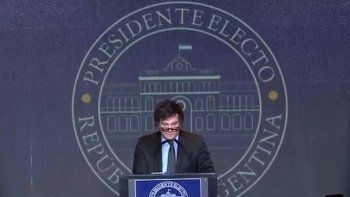 Javier Milei. El libertario ganó el balotaje y será el próximo presidente de la República. Javier Milei. El libertario ganó el balotaje y será el próximo presidente de la República.