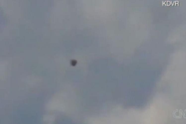 Ovni captado por la CNN