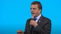 Sergio Massa y una fuerte advertencia.