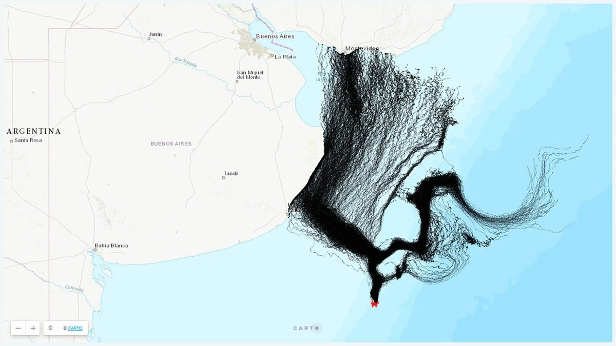 Modelo de Greenpeace para advertir sobre riesgos de explotación petrolera