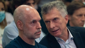 Horacio Rodríguez Larreta y Mauricio Macri. Horacio Rodríguez Larreta y Mauricio Macri.