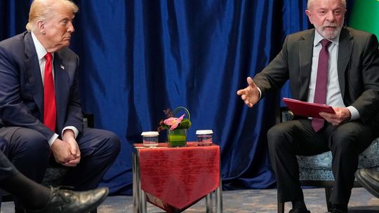 Donald Trump y Lula da Silva se reunieron para limar asperezas, cerrar la etapa de aranceles y abrir la era de las tierras raras. Donald Trump y Lula da Silva se reunieron para limar asperezas, cerrar la etapa de aranceles y abrir la era de las tierras raras.
