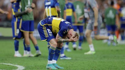 El hincha de Boca bajó a tierra y ya cayó en la vergüenza