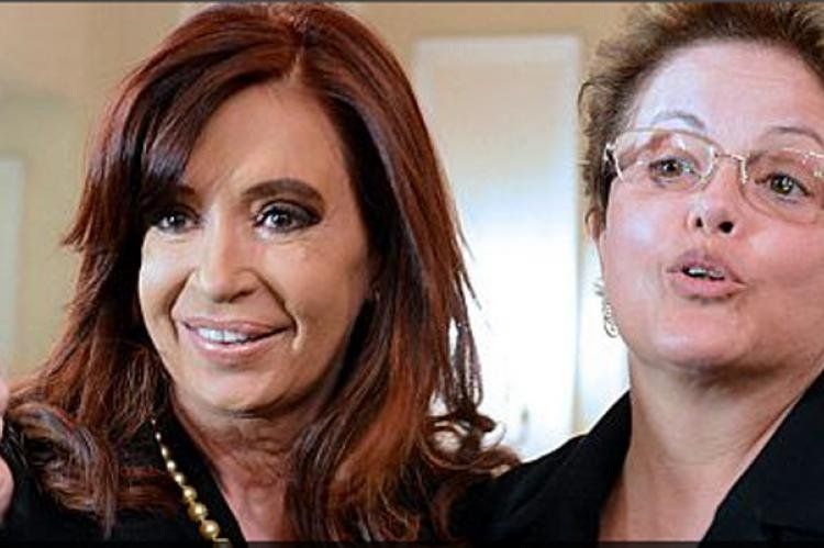 Dilma Rousseff y Cristina Fernández.