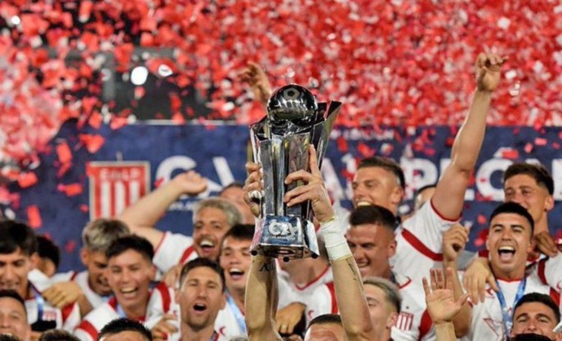 Estudiantes, el último campeón de la Copa Argentina.
