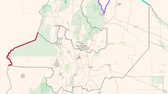 Claramente se observa la linea de riesgo que sufre la provincia Claramente se observa la linea de riesgo que sufre la provincia
