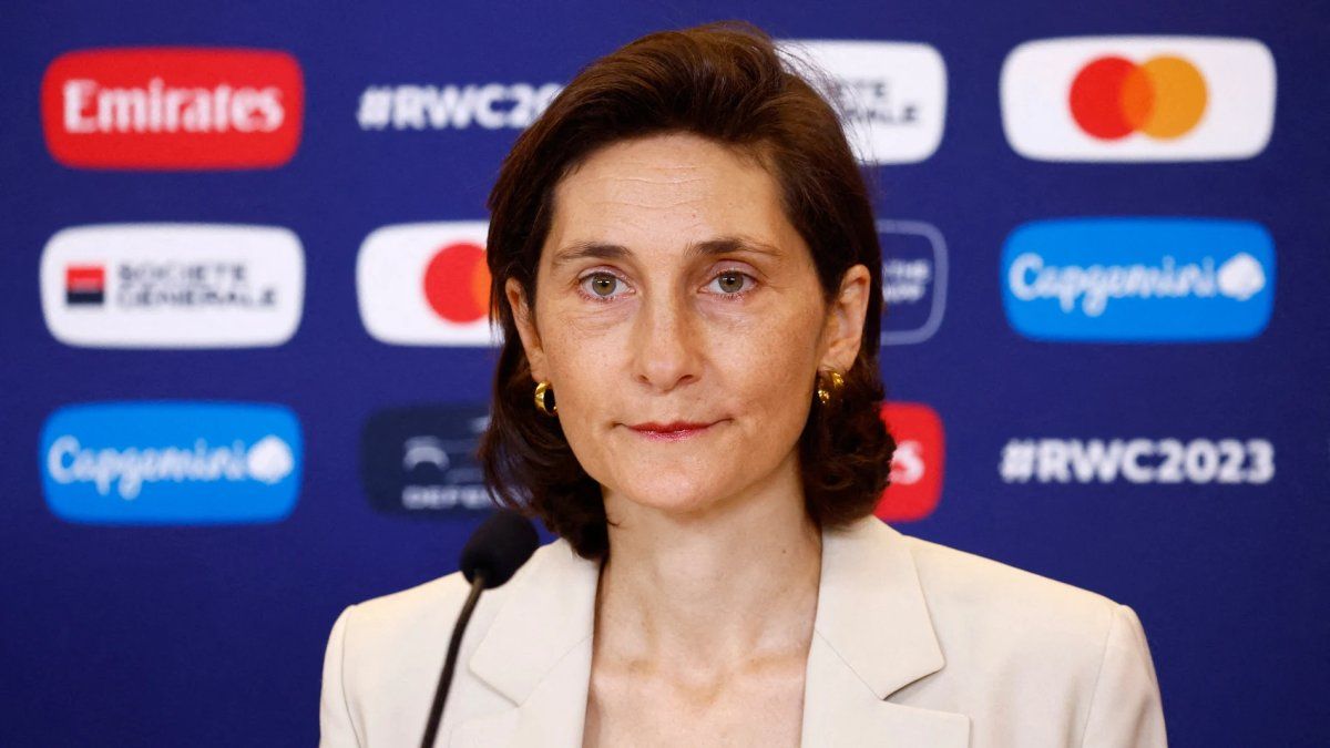 Amélie Oudéa-Castéra, ministra de Deportes de Francia. (Foto: REUTERS).