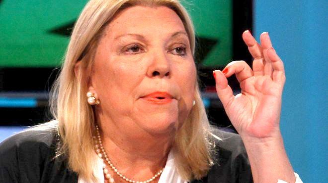 Elisa Carrió, vuelve sobre Ritondo