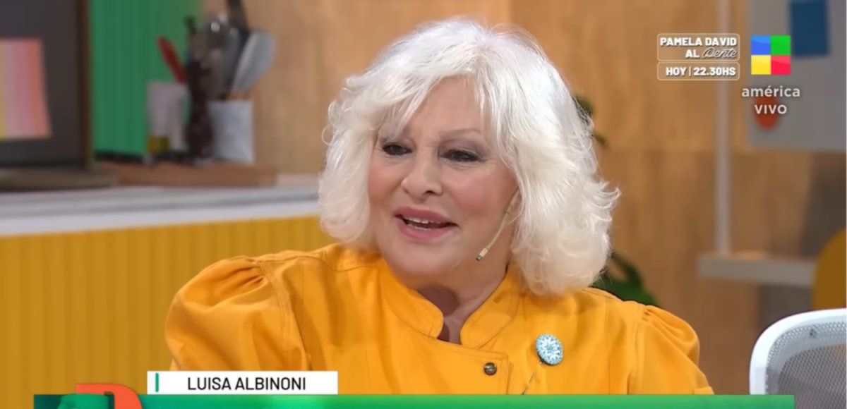 Luisa Albinoni estuvo un año como panelista en Desayuno Americano.&nbsp;