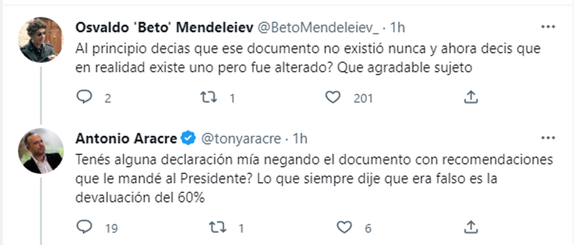 Una contestación rápida y feroz.