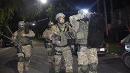 La policía realizó 30 allanamientos en distintos puntos de Rosario.