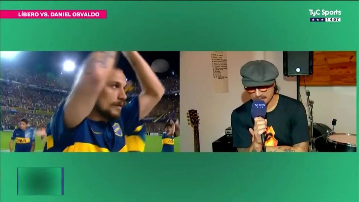 Daniel Osvaldo volvió a recordar en un reportaje su paso por Boca y culpó al entonces DT Guillermo Barros Schelotto por echarlo y lo tildó de “cobarde”. (Foto: Captura TV) Daniel Osvaldo volvió a recordar en un reportaje su paso por Boca y culpó al entonces DT Guillermo Barros Schelotto por echarlo y lo tildó de “cobarde”. (Foto: Captura TV)