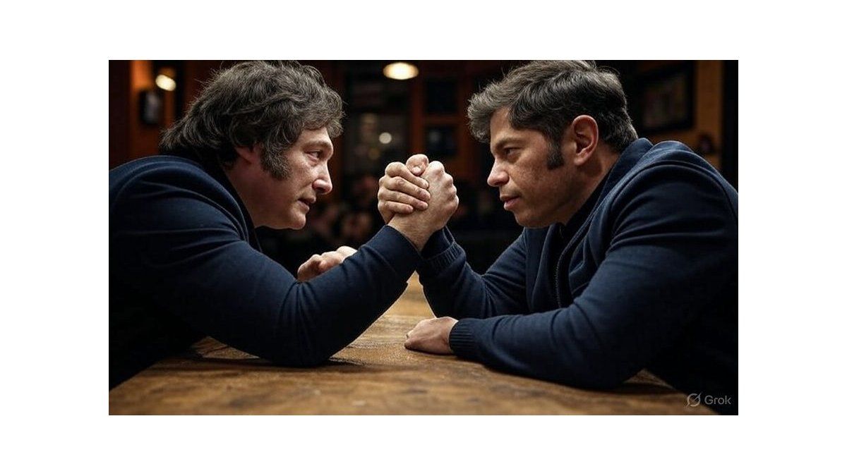 Javier Milei vs. Axel Kicillof. Javier Milei vs. Axel Kicillof.