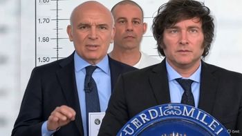 Javier Milei, José Luis Espert y Fred Machado, según xAI / Grok. Javier Milei, José Luis Espert y Fred Machado, según xAI / Grok.