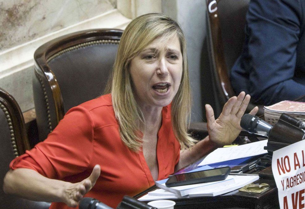 Myriam Bregman, líder del Frente de Izquierda. Myriam Bregman, líder del Frente de Izquierda.