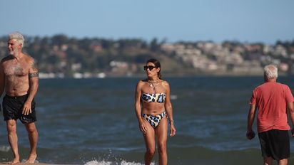 Fotografiaron a Flor de la V en bikini y las redes se tiñeron de homofobia