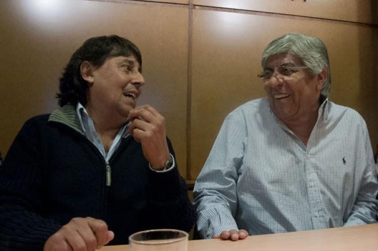 Micheli y Moyano, ahora van por la huelga juntos.