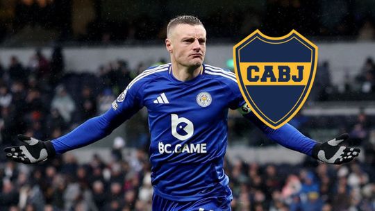 Jamie Vardy se cruzaría en el camino de Boca en la Copa Sudamericana.&nbsp;