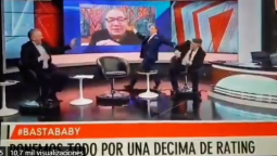 altText(Baby Etchecopar se 'mató' al aire y el rating de los influencers liquidó a Tinelli y el Cantando)}