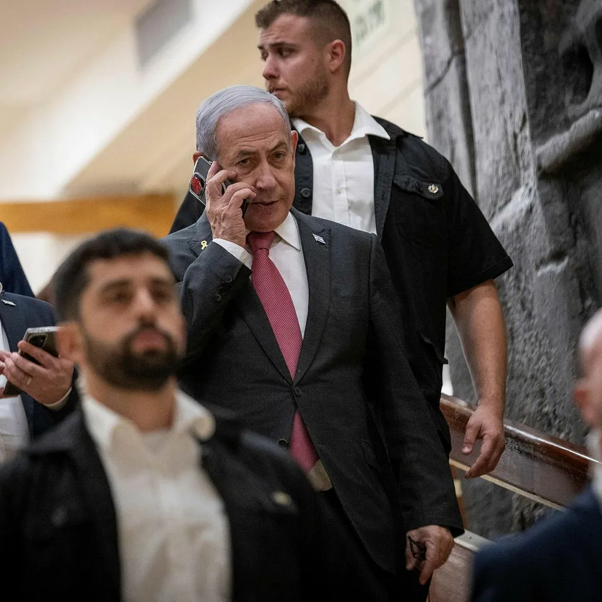 Benjamin Netanyahu. Benjamin Netanyahu.