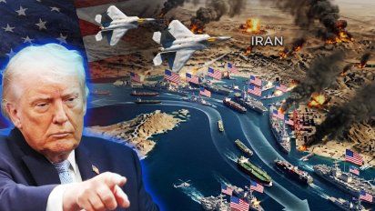 Estados Unidos con su arsenal de guerra sobre Ormuz, pero Irán le vuela su fragata