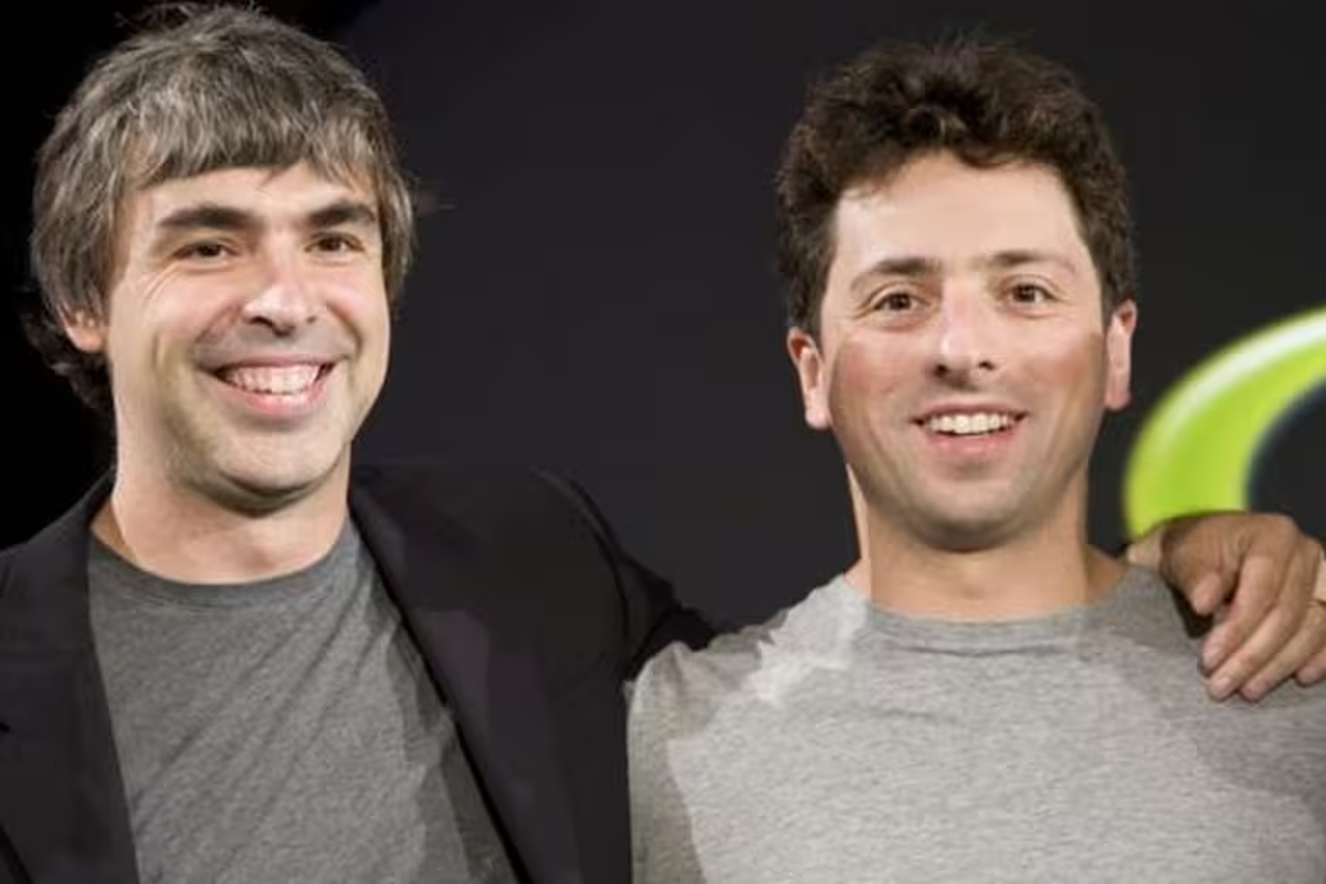 Larry Page y Sergey Brin. Larry Page y Sergey Brin. 