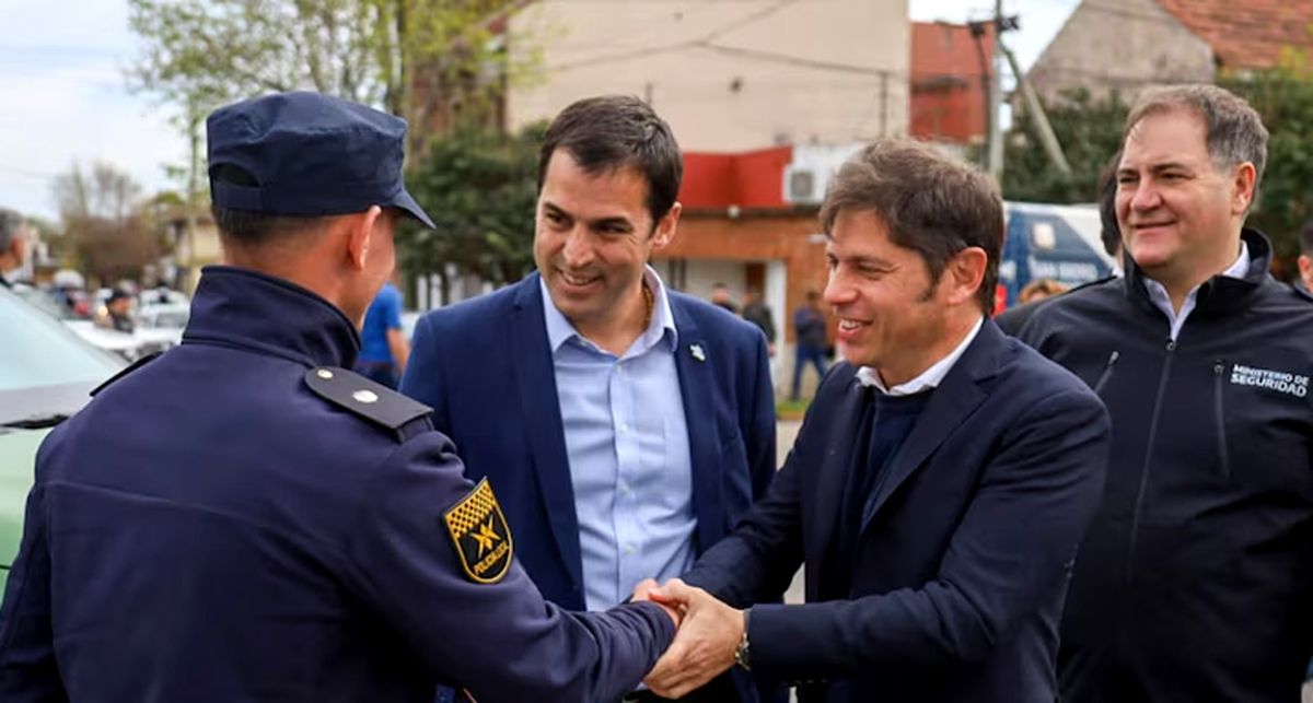 Ramón Lanús y Axel Kicillof. Ramón Lanús y Axel Kicillof.