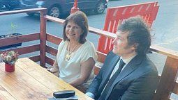 Patricia Bullrich y Javier Milei.