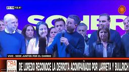 Patricia Bullrich y Horacio Rodríguez Larreta, con Rodrigo de Loredo en el medio.