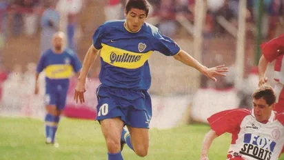 El día en que Riquelme hizo su primer gol en Boca