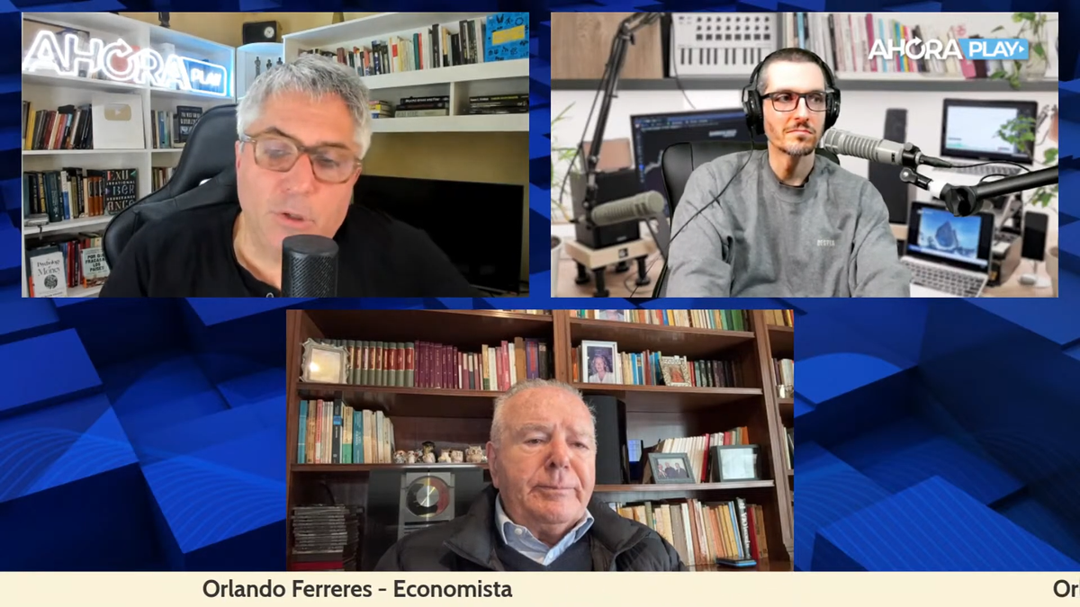Orlando Ferreres, este jueves en Ahora Play. Orlando Ferreres, este jueves en Ahora Play. 