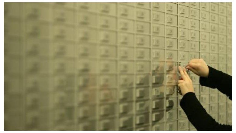 La mano K, en las cajas de seguridad de los bancos