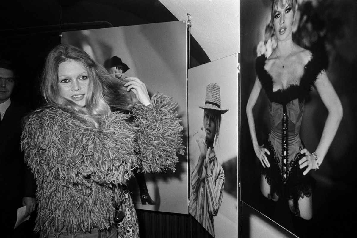 Brigitte Bardot inaugura la exposición Brigitte Bardot inaugura la exposición