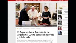 Versión vaticana: Alberto y Francisco hablaron de la “protección de la vida desde la concepción”