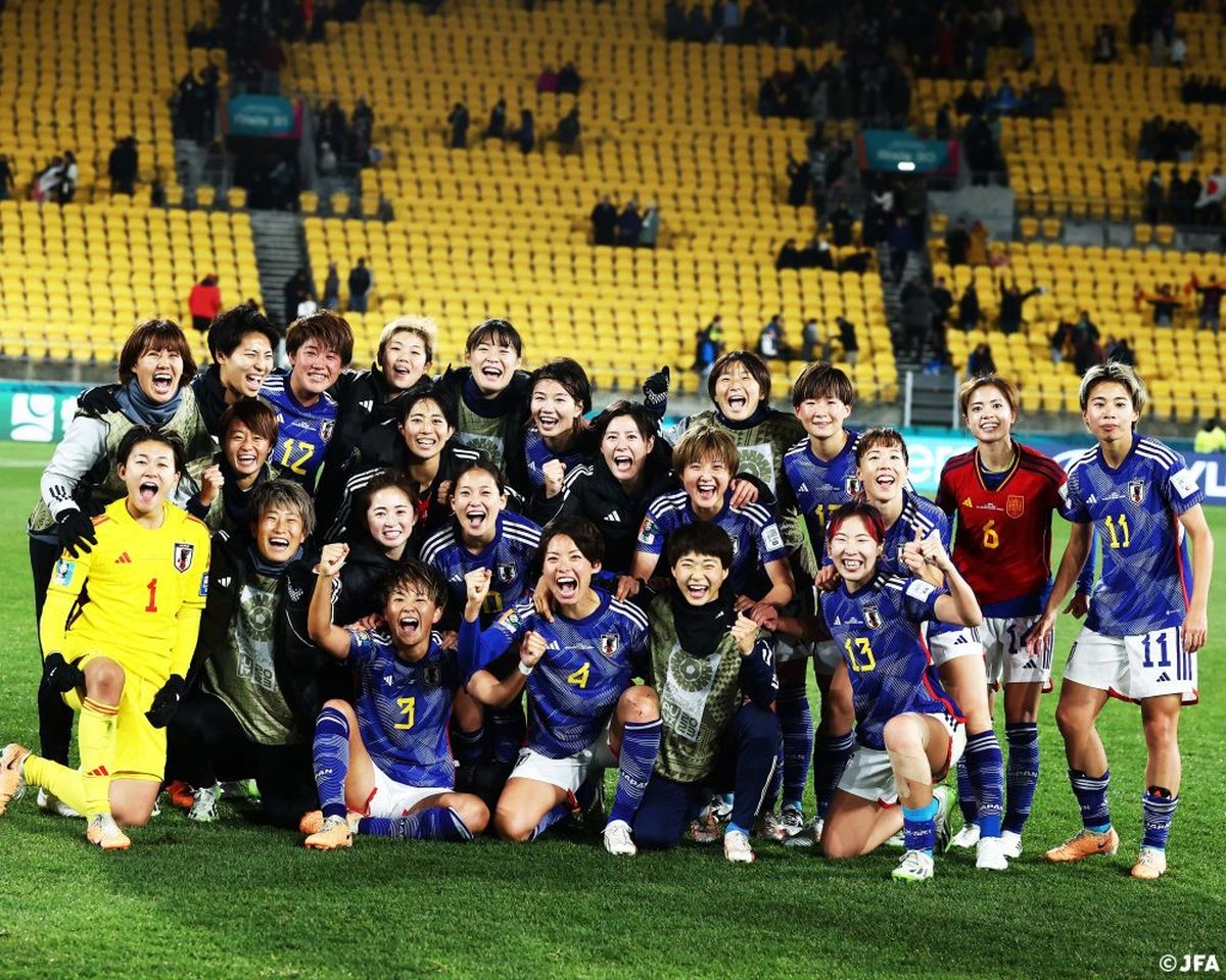La Selección de Japón fue la mejor clasificada con 9 puntos, 11 goles a favor y 0 en contra. (Foto: @jfa_nadeshiko en Twitter)
