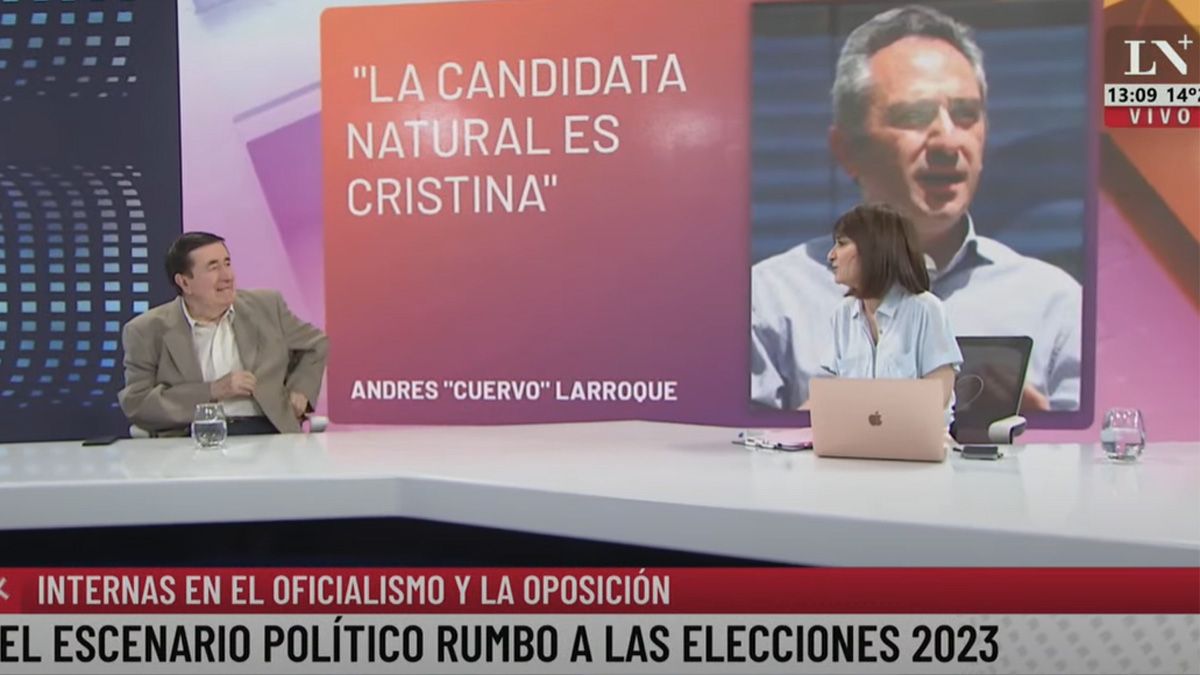 Jaime Durán Barba, este viernes 17/02 en otra entrevista en LN+ (Foto: captura de video).