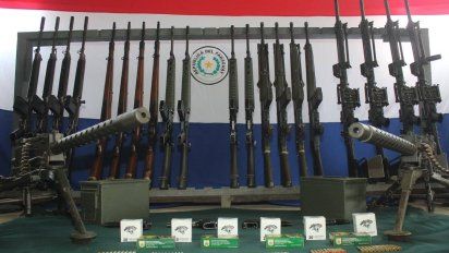 Contrabando de armas: Militares de Paraguay las vendían al crimen organizado de Brasil