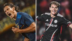 Cavani y Colidio las cartas goleadoras de Boca y River.