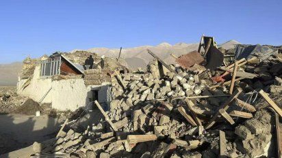 Imágenes del cruel terremoto en el Tíbet: Se tambaleó la tierra del Dalai Lama