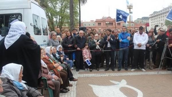 Hebe de Bonafini, titular de Madres de Plaza de Mayo