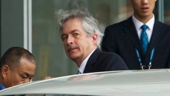 Aguda mirada del director de la CIA, William Burns Aguda mirada del director de la CIA, William Burns