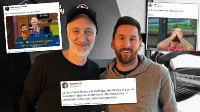 En redes destrozaron a Andy Kusnetzoff por Lionel Messi