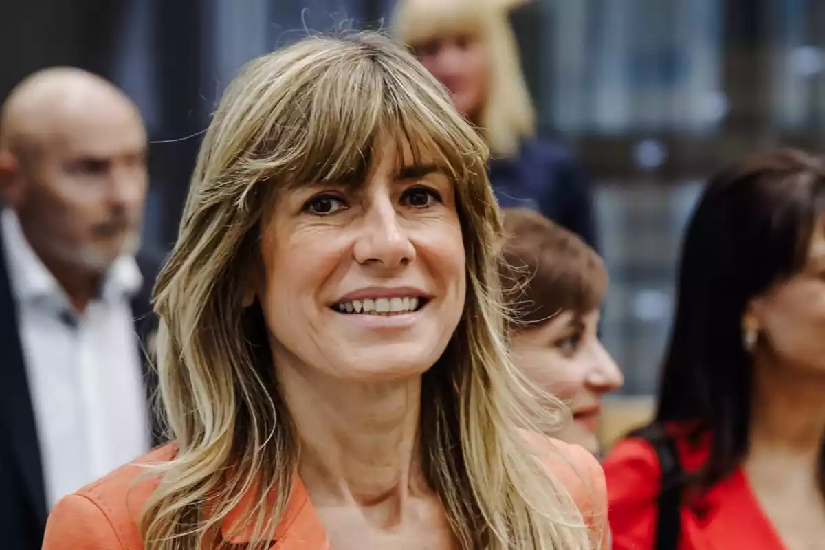 Javier Milei agredió a Begoña Gómez (goto), mujer de Pedro Sánchez.