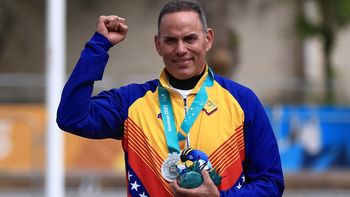 Leonel Martínez, el atleta de Venezuela con una increíble historia. Leonel Martínez, el atleta de Venezuela con una increíble historia.